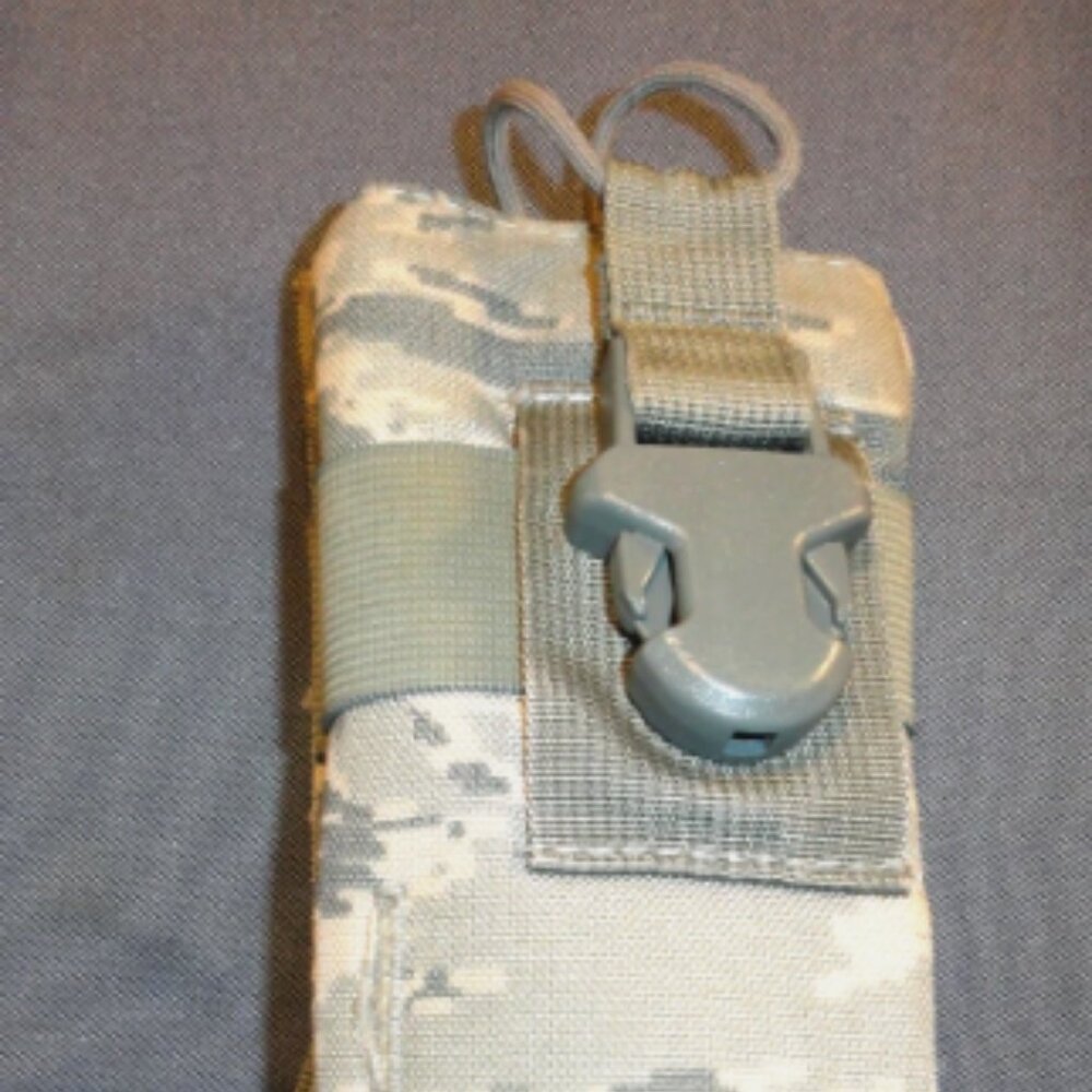 USAF AIR FORCE RADIO MBITR TACTICAL RADIO MOLLE POUCH POCKET ABU CAMO LD 4808
